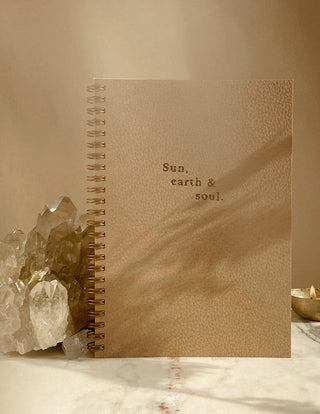 SUN, EARTH &amp; SOUL - NOTEBOOK